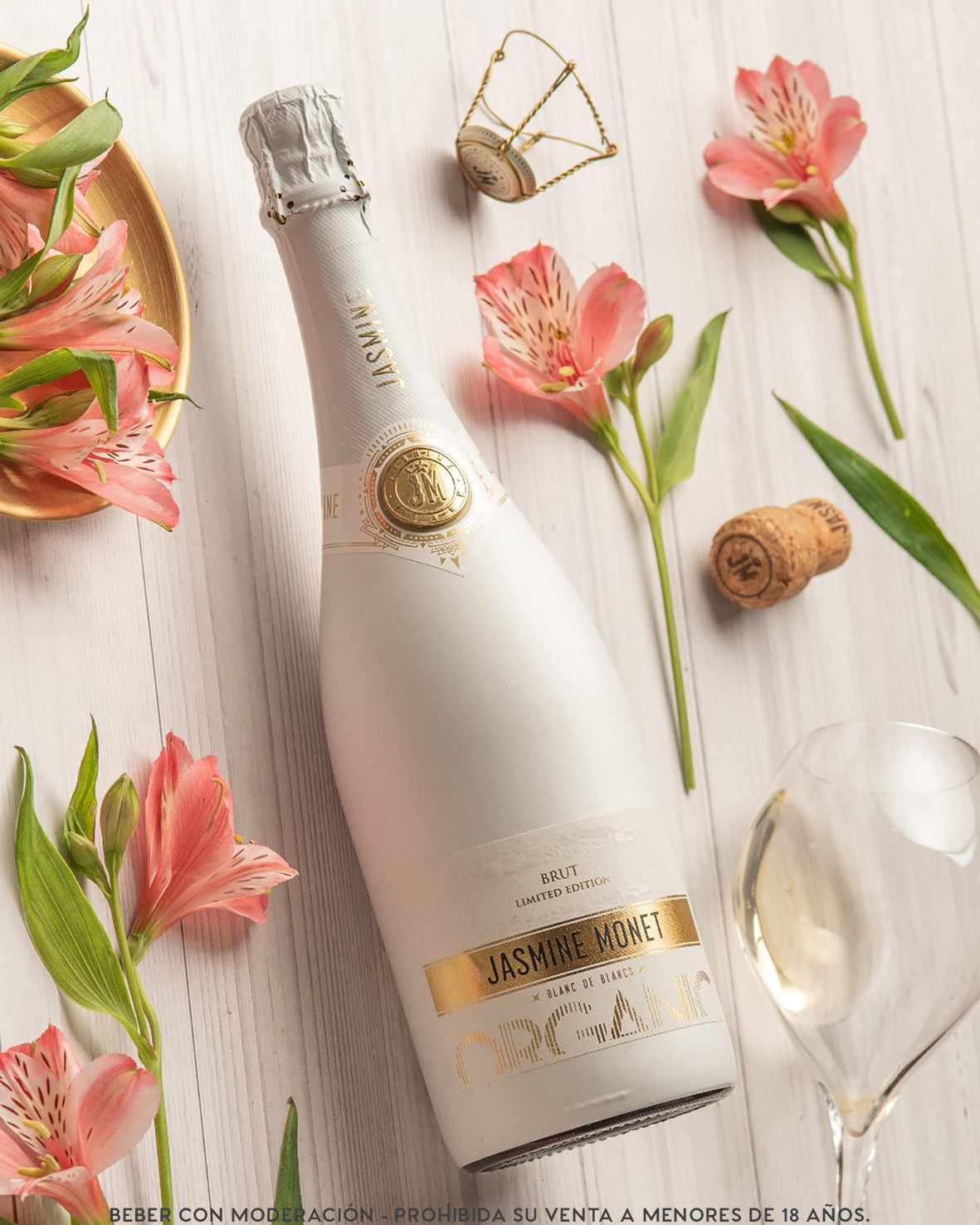 JASMINE MONET WHITE - BLANC DE BLANCS Brut