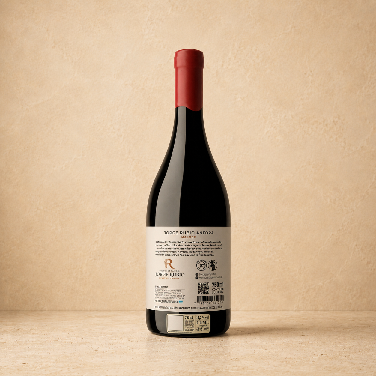 Jorge Rubio Anfora  Malbec