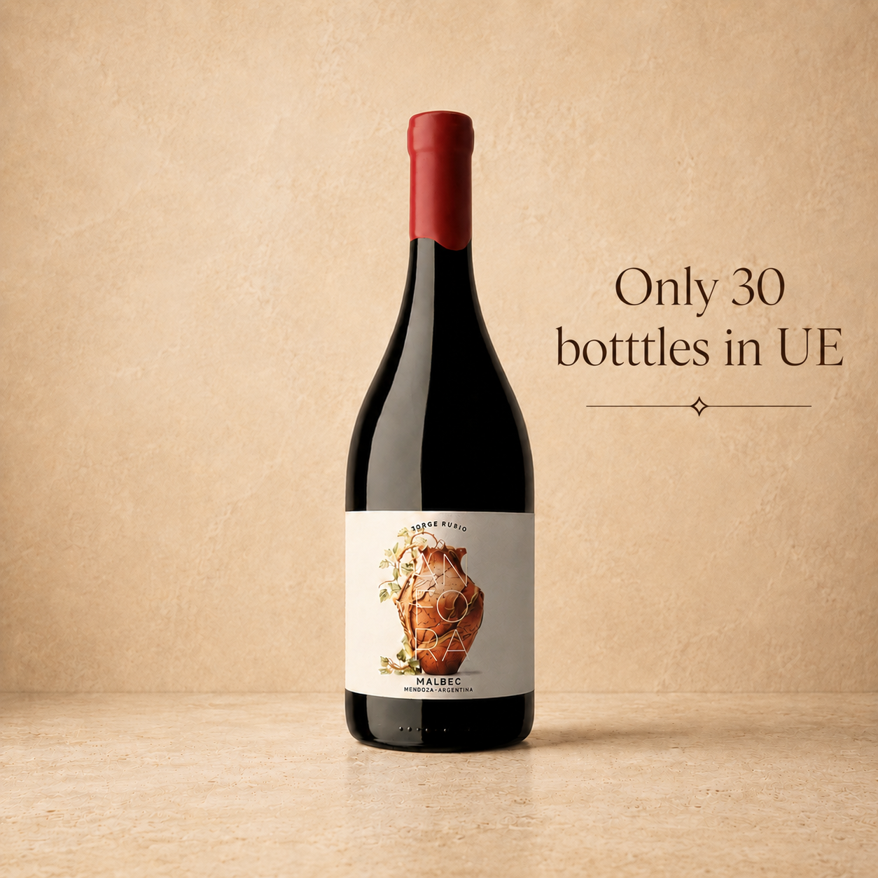 Jorge Rubio Anfora  Malbec